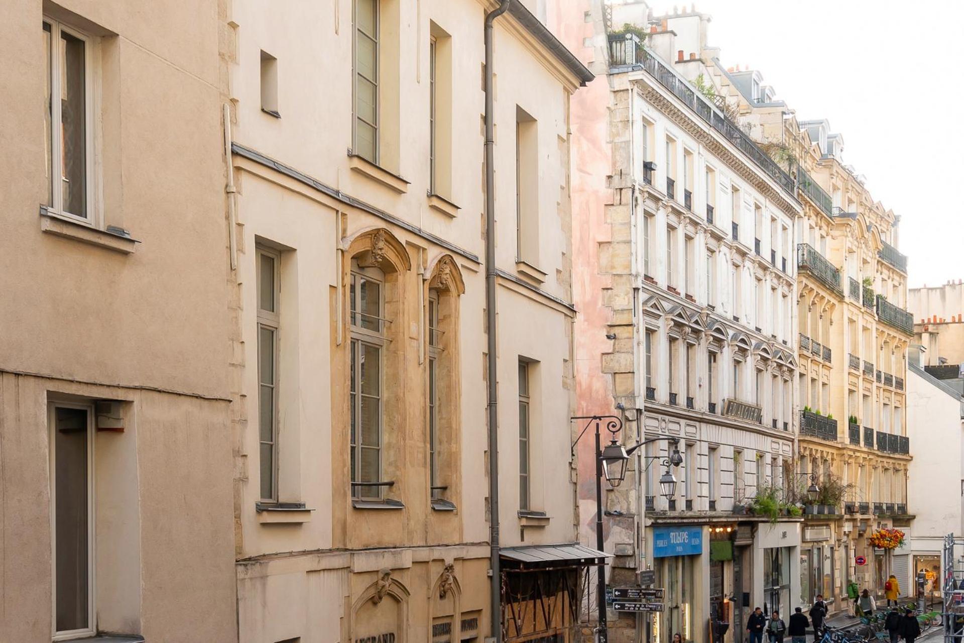 Central Apartment In The Heart Of The Marais With Air Conditioning Paris Dış mekan fotoğraf